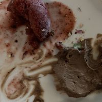 Vegan mouse & vodka sorbet #Veganuary at Flux in Noosaville