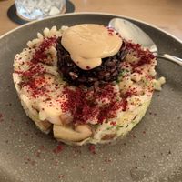 Truffle mushroom risotto  at Flux in Noosaville