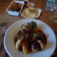 Vegan Sunday Roast at The Blue Ball in Wellington