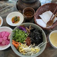 Bibimbap 12000 won   at Yaein Tea House - 예인찻집 in Busan