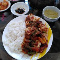 Tomato bulgogi at Yaein Tea House - 예인찻집 in Busan