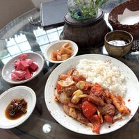 Toma Bean Bulgogi -very good 😋   at Yaein Tea House - 예인찻집 in Busan