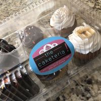 Assorted vegan cupcakes  at The Caketeria in Newtown