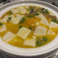 蟹黄豆腐  at Yong Fu Shan in Tianjin