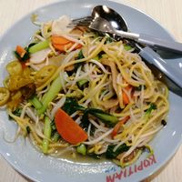 Hokkien noodles. at e Veg 益素食 - NorthPoint           in North Singapore