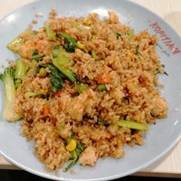 Sambal fried rice at e Veg 益素食 - NorthPoint           in North Singapore