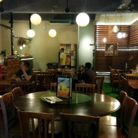 inside  at Leaf Vegetarian in Kuantan