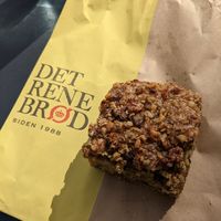 Squash cake at Det Rene Brød - Rosenvængets Allé in Copenhagen