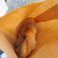 Pastry at Det Rene Brød - Rosenvængets Allé in Copenhagen