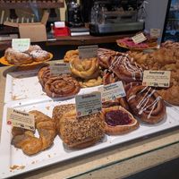 Wide range of delicious vegan pastries and breads at Det Rene Brød - Rosenvængets Allé in Copenhagen