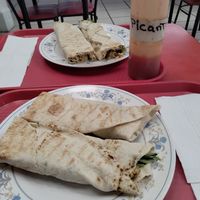 Falafel wraps at Alí Babá in San Jose
