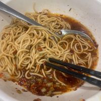 Szechuan noodles  at XiángHé 祥和 - Serenity in Taipei