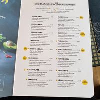 Vegetarisch / vegane Karte at Peter Pane - Leuchtturm in Rostock