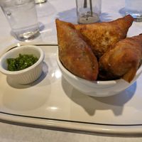 Sambusas at Nile Vegan in Columbus