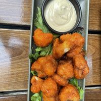 cauliflower wings (spicy)  at The Woods in Brisbane