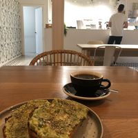 Avocado toast  at Savage in Figueres