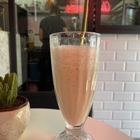 Chai frappe at Vegamo Deli in Mexico City