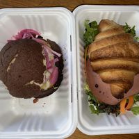 Breakfast sandwiches   at Vegamo Deli in Mexico City