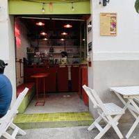 The café   at Vegamo Deli in Mexico City