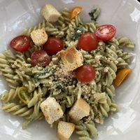 Pasta al pesto   at Vegamo Deli in Mexico City