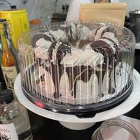 Vegan cake  at Vegamo Deli in Mexico City