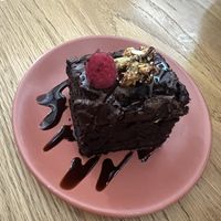 Brownie  at Vegamo Deli in Mexico City