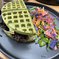 Chewbacca Waffle  at Vegamo Deli in Mexico City