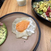 El huevo vegano no es aconsejable   at Vegamo Deli in Mexico City