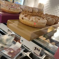 Donut vegan au spéculoos  #Veganuary at Panos in Mons