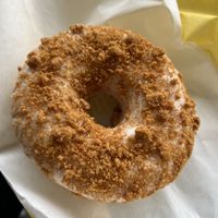 Donut vegan 🌱 spéculoos  #Veganuary at Panos in Mons