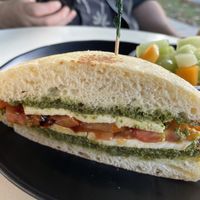 Caprese sandwichh  at Rebel Cheese in Austin