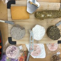 Part of one of the gift boxes - great selection!   at Rebel Cheese in Austin