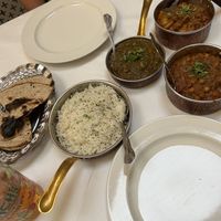 Jeera rice and vegan roti ( without butter)  at Namaste in Dover
