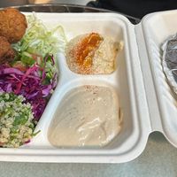 Falafel plate with crunchy falafels - comes with pita   at Fala Bar in Santa Barbara