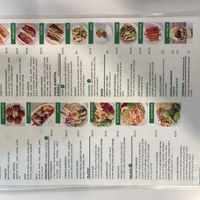 Menu  at Fala Bar in Santa Barbara