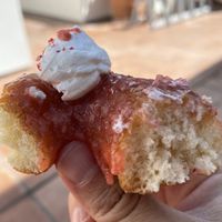 Strawberry donut  at Fala Bar in Santa Barbara
