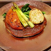 Veg okonomiyaki. Too soft. Not crispy. at Chibo in Osaka