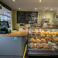 Interior of the bakery at Tobermory Bakery & Tea Room in Isle Of Mull