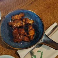 Tofu knots at Vegivores in Reading