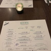 24 May 2025 Menu at Vegivores in Reading