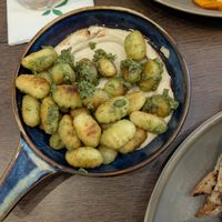 crispy gnocchi at Vegivores in Reading