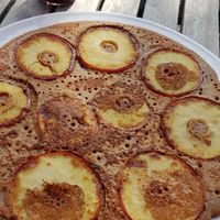 The only vegan pancake at Pannenkoekenhuis De Proeftuin in Eindhoven