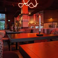 A at Riot Restobar in Amsterdam