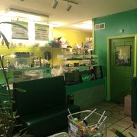 Picture of the inside while waiting for my food at HempLade Vegan Cafe in Tallahassee