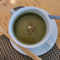 Pechay chowder at Corner Tree Cafe in Makati