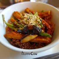 Tofu Teriyaki with Sauteed Asparagus & Shiitake Mushrooms at Corner Tree Cafe in Makati