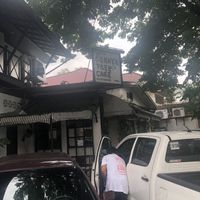 outside at Corner Tree Cafe in Makati