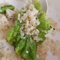 Rotting black lettuce at Corner Tree Cafe in Makati