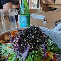 Koreans sushi bowl at Mannam in Norrkoping