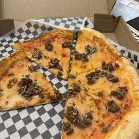 Margarita with sausage, also very goodd  at F&D Woodfired Italian Kitchen in Orlando